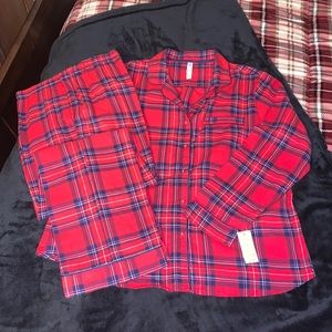 Flannel pajamas super cute